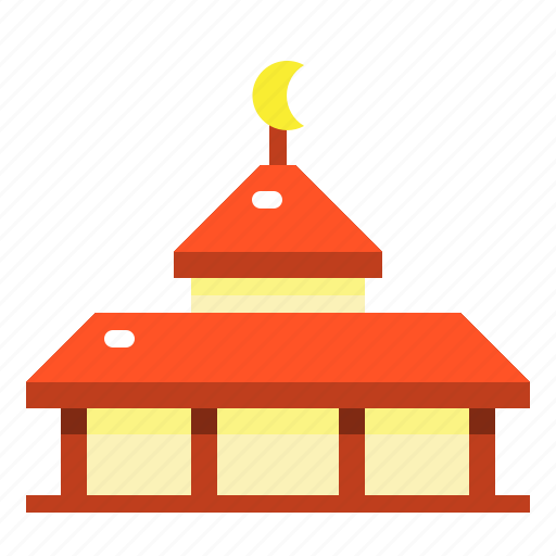 Mosque, with, roof, ramadan, islamic, building icon - Download on Iconfinder