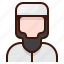 islamic, male, avatar, beard, profile, ramadan 