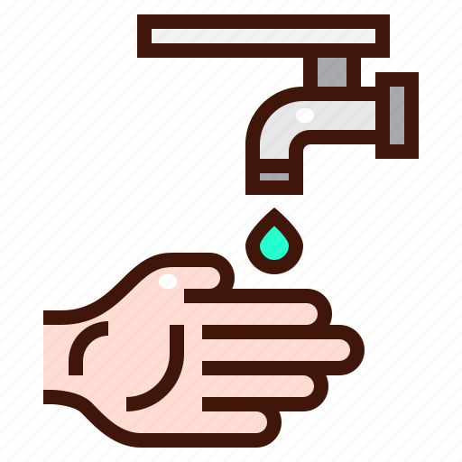Ablution, water, hand, wash, clean icon - Download on Iconfinder