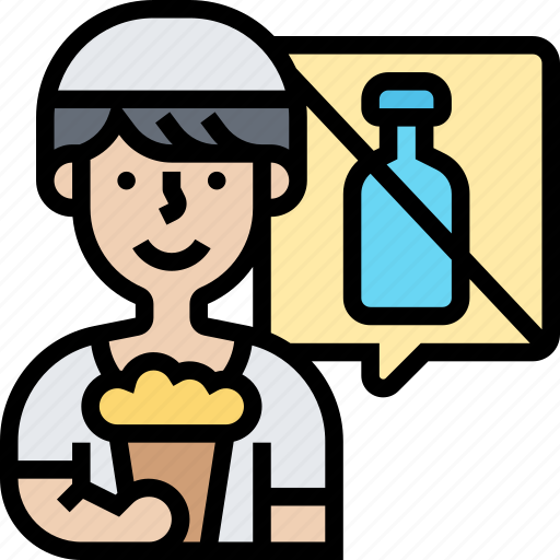 Alcohol, drink, abstain, prohibit, ramadan icon - Download on Iconfinder