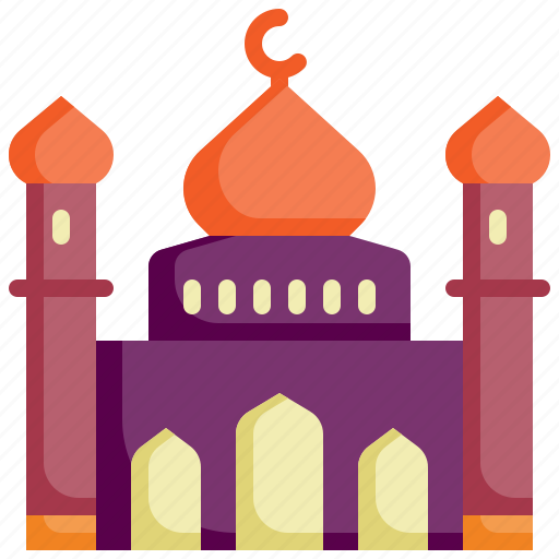 Mosque, architecture and city, muslim, faith, religious, islam, monuments icon - Download on Iconfinder