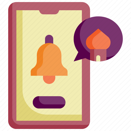 Reminder, mobile, notification bell, notification, alarm, bell, ramadan icon - Download on Iconfinder