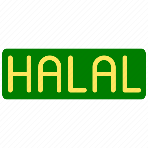 Halaal, halal, hallal, muslim, ramadan, sign icon - Download on Iconfinder