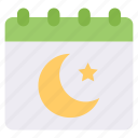 day, muslim, calendar, islamic, celebration, ramadan, date, mubarak, kareem