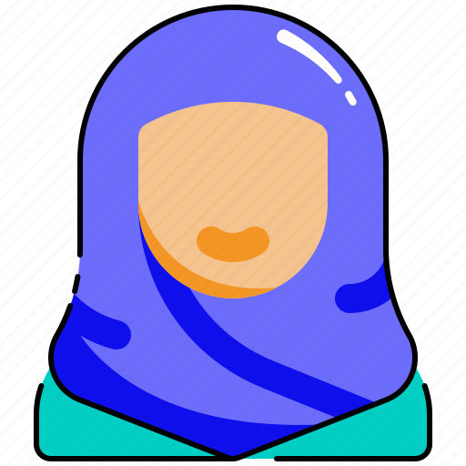 Muslimah, muslim, women, girl icon - Download on Iconfinder