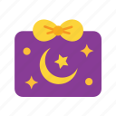 gift, present, ramadan, charity, islamic, religion, box, package