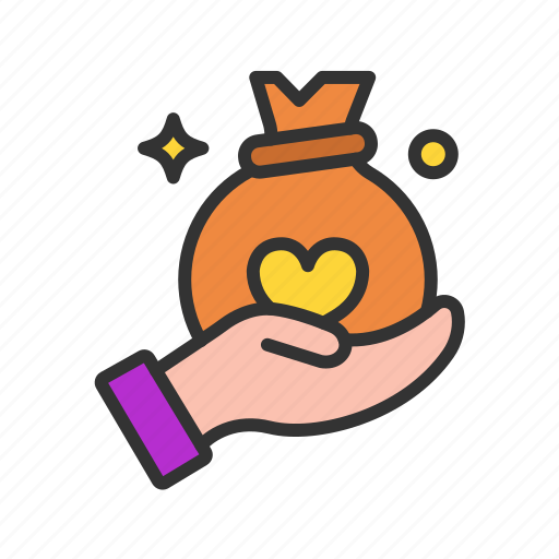 Charity, hands, love, donation, organisation, care, hand icon - Download on Iconfinder
