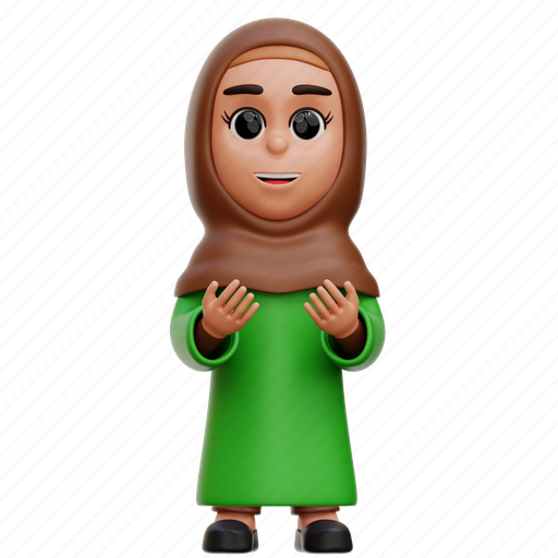 Muslim, girl, islam, hijab, ramadan, woman icon - Download on Iconfinder