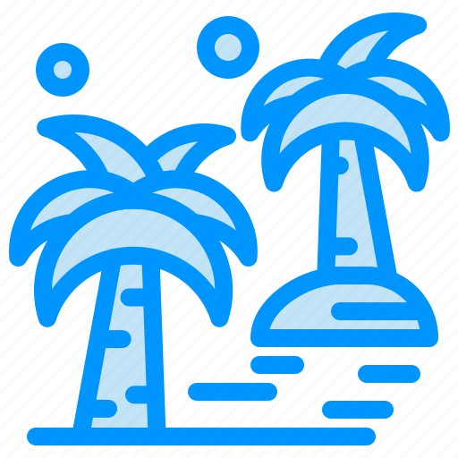 Arecaceae, beach, date, palm, tree icon - Download on Iconfinder