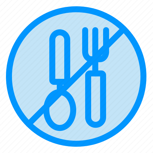 Food, forbidden, fork, no, spoon icon - Download on Iconfinder