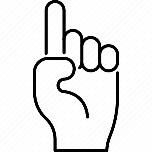 Pointing, pointer, finger, gesture, hand icon - Download on Iconfinder
