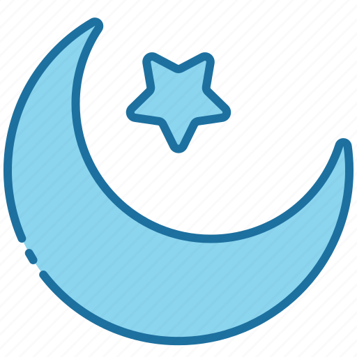 Crescent moon, crescent, moon, night, ramadan, muslim, islam icon - Download on Iconfinder
