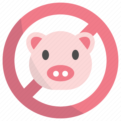 No pig, no pork, fasting, ramadan, muslim, islam icon - Download on Iconfinder