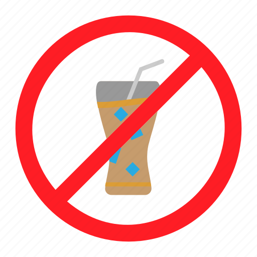 Drinks, fasting, forbidden, no beverage, no drink, prohibited icon - Download on Iconfinder