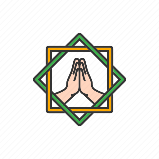 Forgive, hand, highfive, islamic, muslim icon - Download on Iconfinder