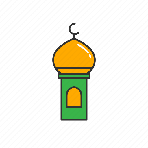 Dome, minaret, mosque, tower icon - Download on Iconfinder