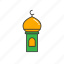 dome, minaret, mosque, tower 