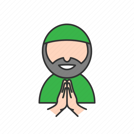 Forgive, hand, man, muslim icon - Download on Iconfinder