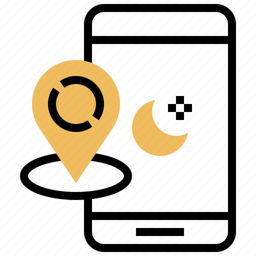 Application, location, mobile, muslim, ramadan icon - Download on Iconfinder