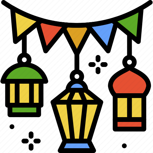 Celebration, decoration, festival, frag, lantern, ramadan icon - Download on Iconfinder