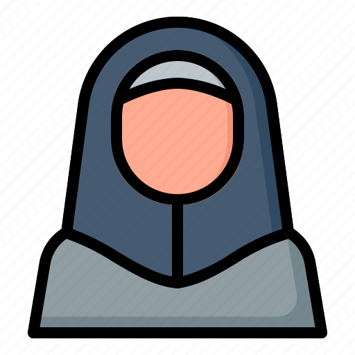 Woman, moslem, avatar, arabic, female, islam, ramadan icon - Download on Iconfinder