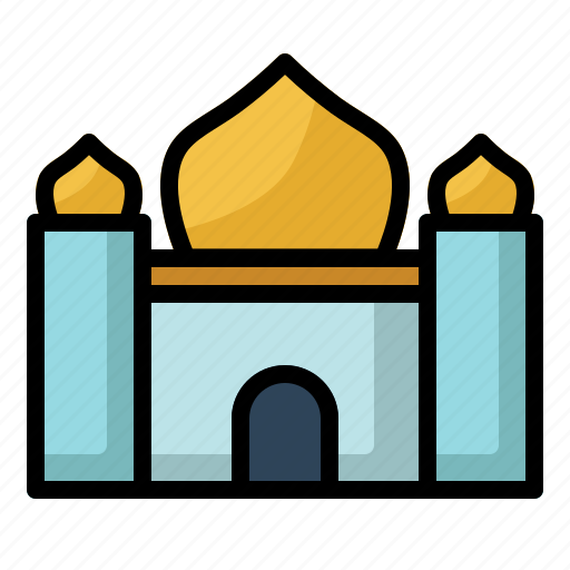 Mosque, muslim, culture, religion, islam, arabic, islamic icon - Download on Iconfinder