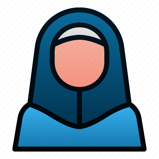 Woman, moslem, avatar, arabic, female, islam, ramadan icon - Download on Iconfinder
