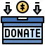 box, business, donate, donation 