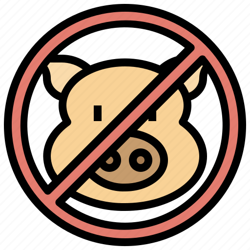 Cultures, forbidden, pig, prohibition icon - Download on Iconfinder