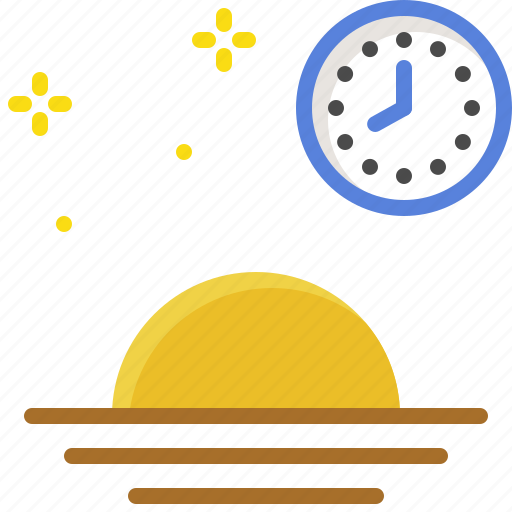 Evening, night, ramadan, sun, sunset, time icon - Download on Iconfinder