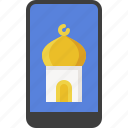 application, islam, mosque, ramadan, smartphone, technology