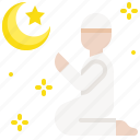 crescent, islam, muslim, pray, prayer, ramadan, star