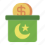 charity, give, donation, box, islam, moslem, ramadan, religion, culture 
