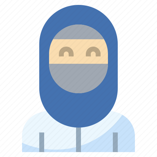 Avatar, muslim, people, traditional, user, woman icon - Download on Iconfinder