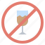 drink, forbidden, no, prohibition, signaling 