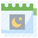 date, interface, organization, ramadan, time