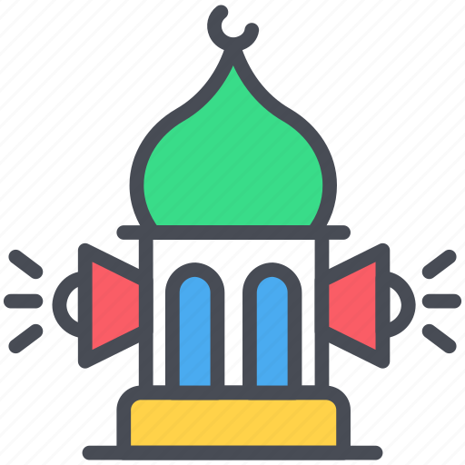 Appeal, azan, islam, mosque, muslim, prayer, religion icon - Download on Iconfinder