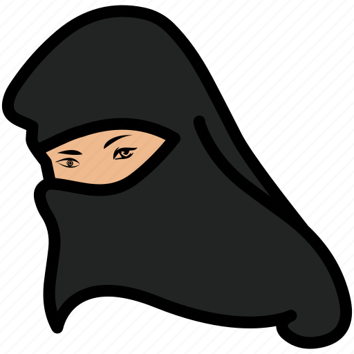 Hijab, muslim, veil, woman icon - Download on Iconfinder