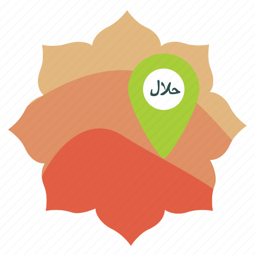 Navigation, halal, food icon - Download on Iconfinder
