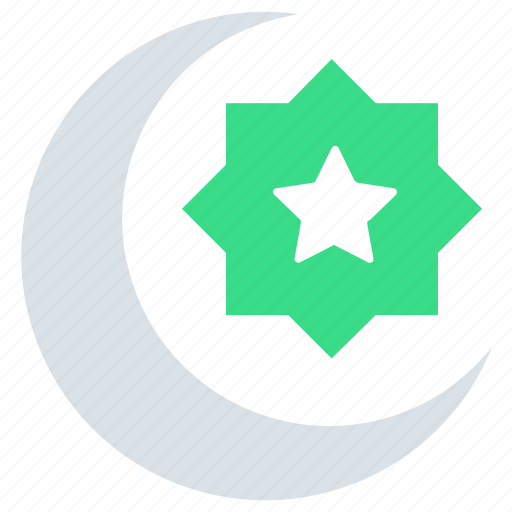 Ornament, star, islam, ramadhan, crescent, eid, moon icon - Download on Iconfinder
