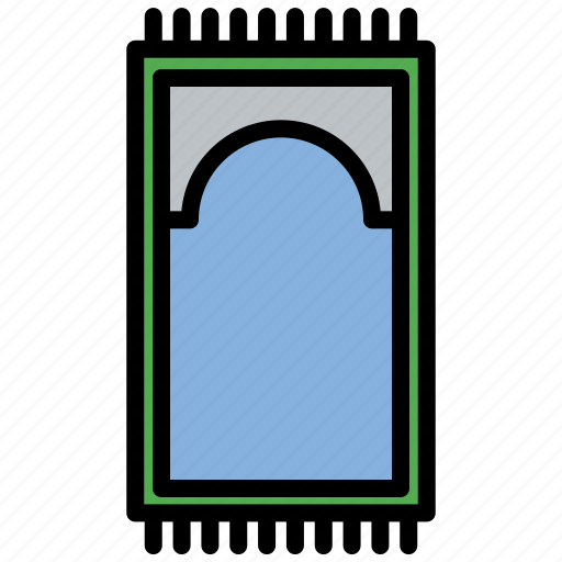Carpet, ramadan, prayer mat, mosque icon - Download on Iconfinder