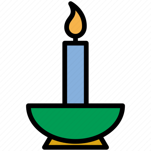 Arabic, candle, light, traditional icon - Download on Iconfinder