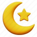 moon, star, ramadan, islam, muslim