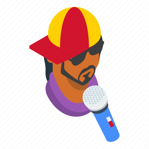 Singer, rapper, artist, hip, hop, music, man icon - Download on Iconfinder