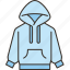 jacket, hood, apparel, clothes, warm 