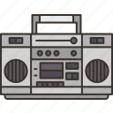radio, music, player, speaker, stereo
