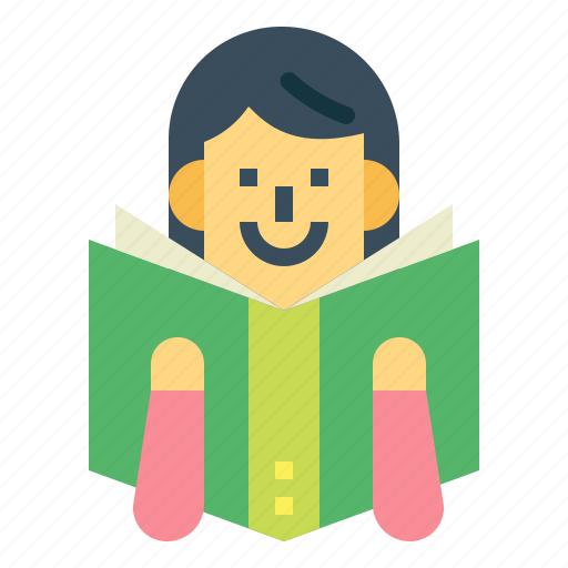 Reading, learning, education, women, people icon - Download on Iconfinder