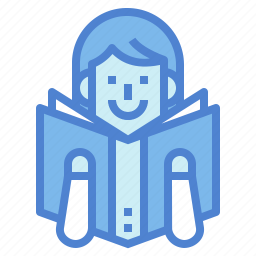 Reading, learning, education, women, people icon - Download on Iconfinder