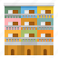 apartment, building, chawls, diladate, resident 