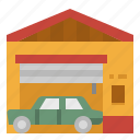 car, garage, home, parking, vehicle